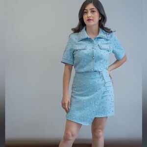 Light Blue pearl set